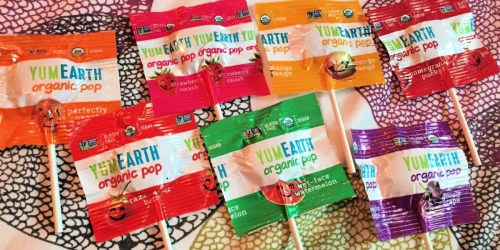 YumEarth Organic Pops 20-Count Bag Only $1.89 Shipped on Amazon