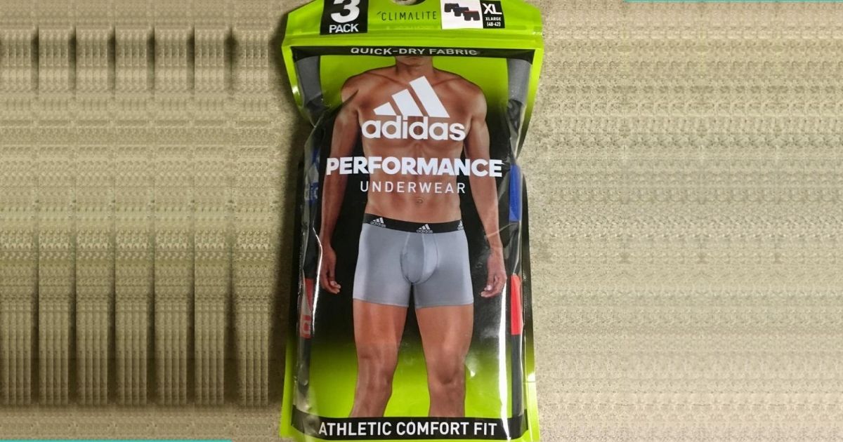 adidas performance underwear 3 pack