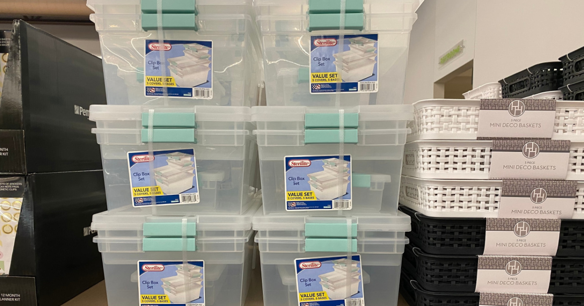 Aldi storage deals totes