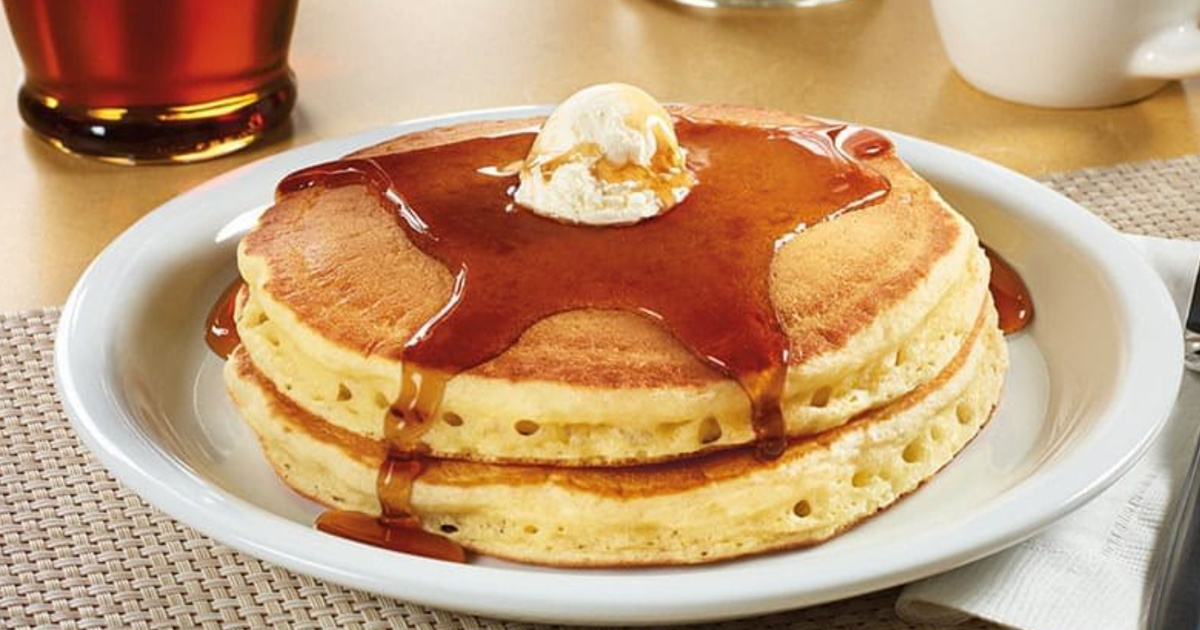 dennys pancakes which are birthday freebies on your big day