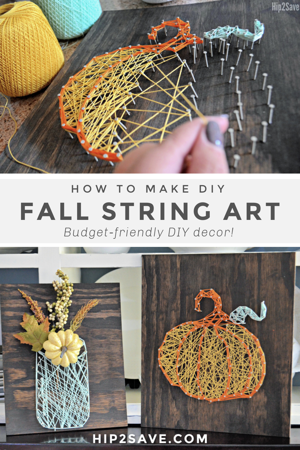 fall string art pinterest