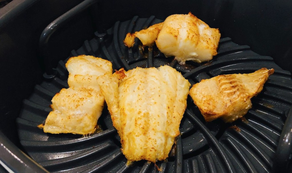 grilled cod fish on ninja foodi grill grate