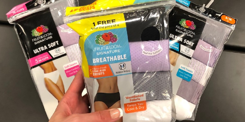 70% Off Women’s Fruit of the Loom Panties + FREE Shipping for Kohl’s Cardholders
