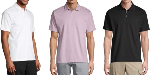 George Men’s Polo Shirts Only $5.50 on Walmart.com | Sizes up to 3XL