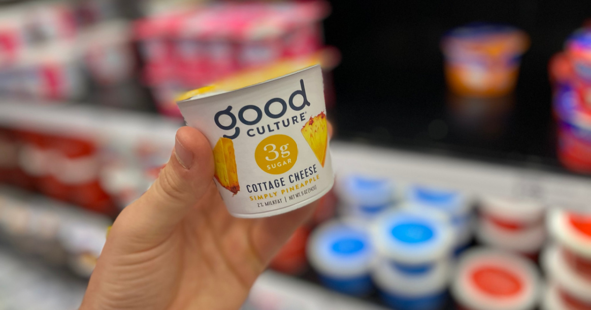 Good Culture Cottage Cheese Cups Only 25¢ Each After Cash Back at Target