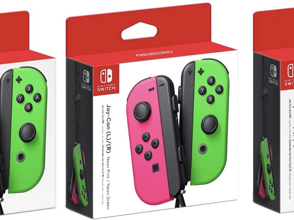 Green and Pink Nintendo Switch Joy-Cons are Getting a Standalone