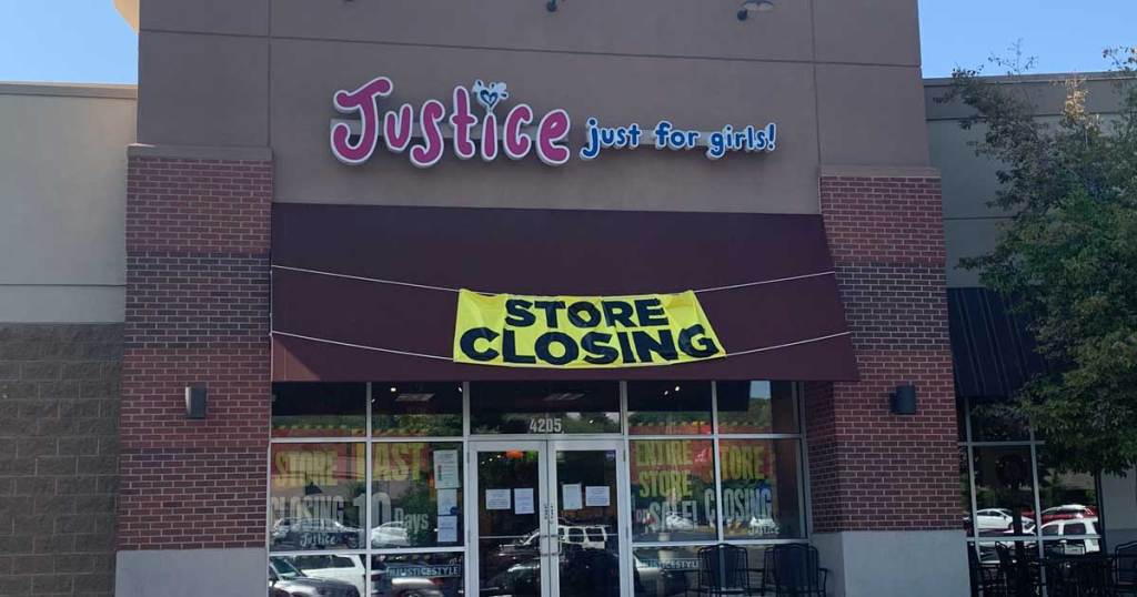girls clothing store closing