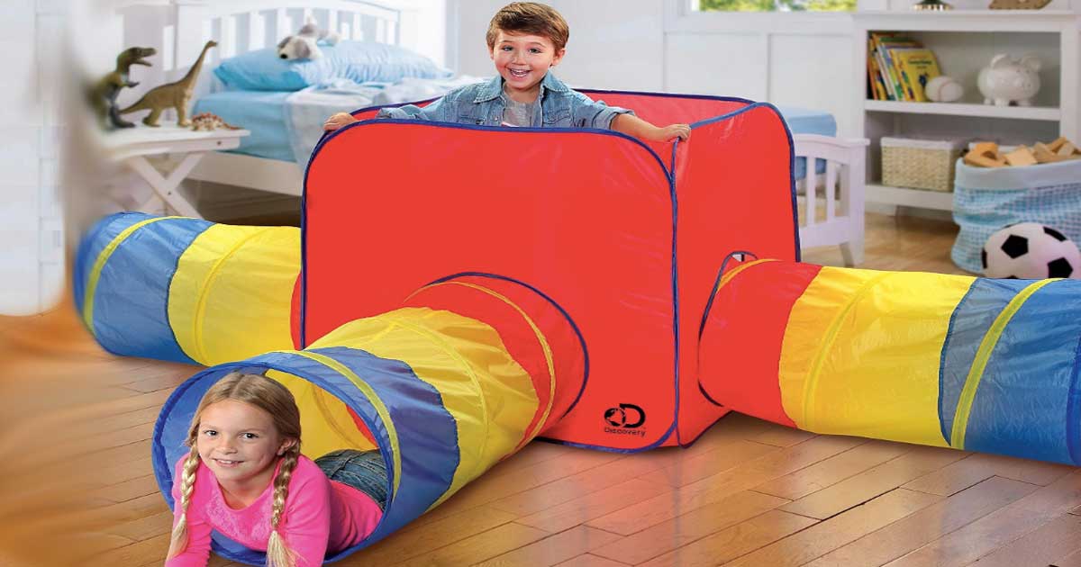 discovery play tent and tunnels