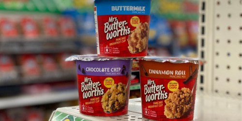 Mrs. Butterworth’s Pancake Breakfast Cups Only $1 at Dollar Tree