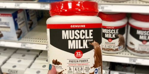 HUGE Muscle Milk Genuine Protein Powder Only $23 Shipped on Amazon (Regularly $48)