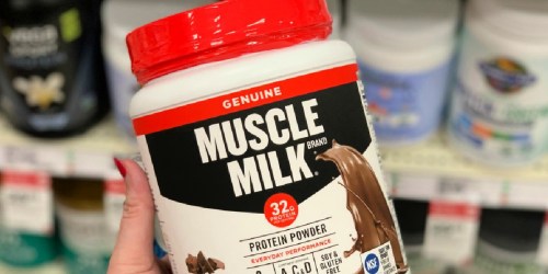Almost 5 Pounds of Muscle Milk Protein Powder Just $23 Shipped on Amazon