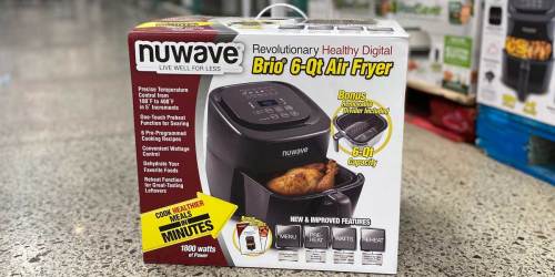 Nuwave Brio 6-Quart Air Fryer Just $54.99 at Costco (Regularly $70)