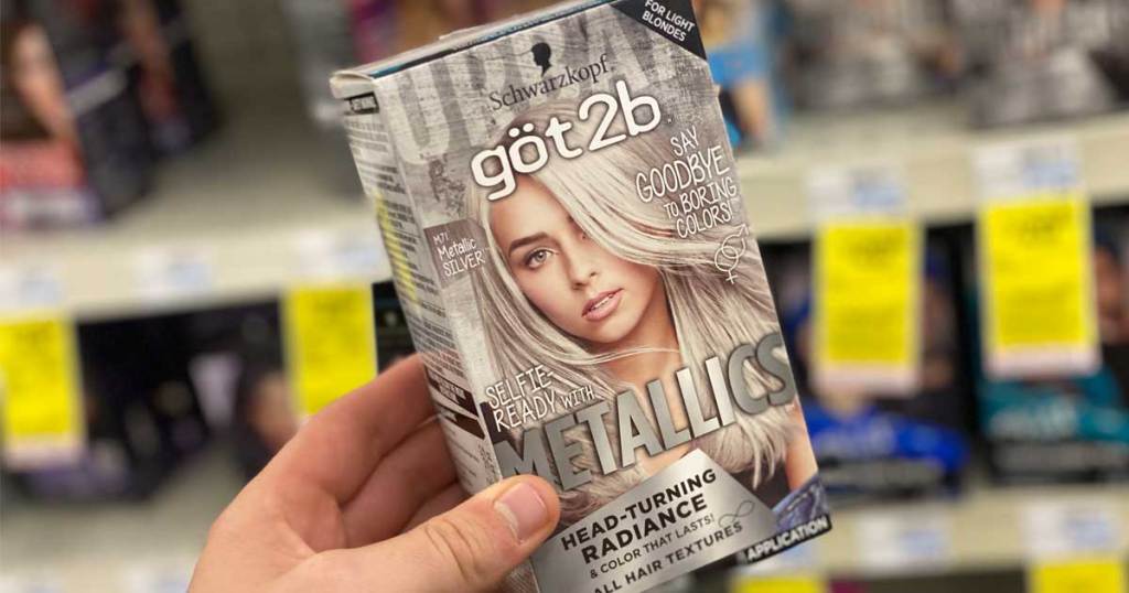 4 Schwarzkopf Metallic Silver Hair Color Boxes Only $3 After CVS Rewards |  Just 75¢ Each