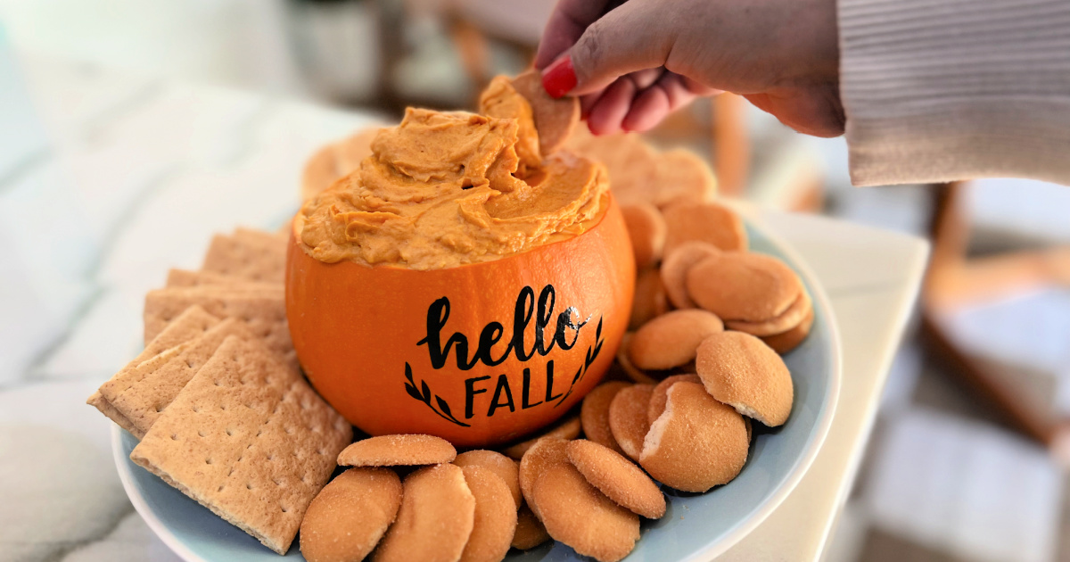 Whip Up an Easy 3 Ingredient Pumpkin Pie Dip for Fall!