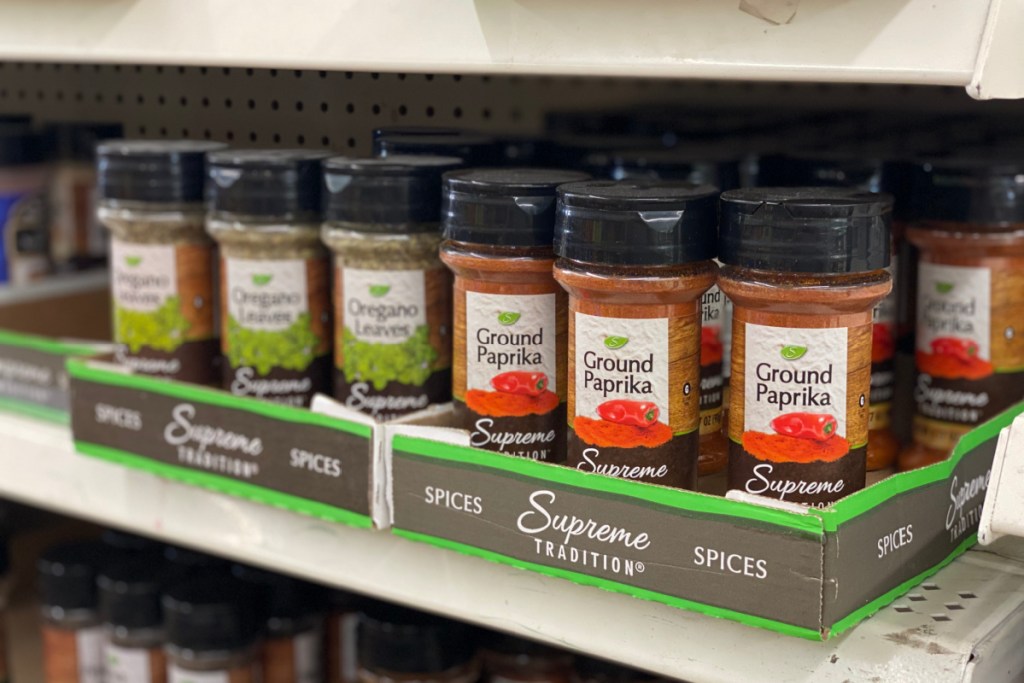 spices at dollar tree