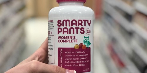 Smarty Pants Women’s 120-Count Vitamins Just $8.99 After Cash Back at Target (Regularly $20)