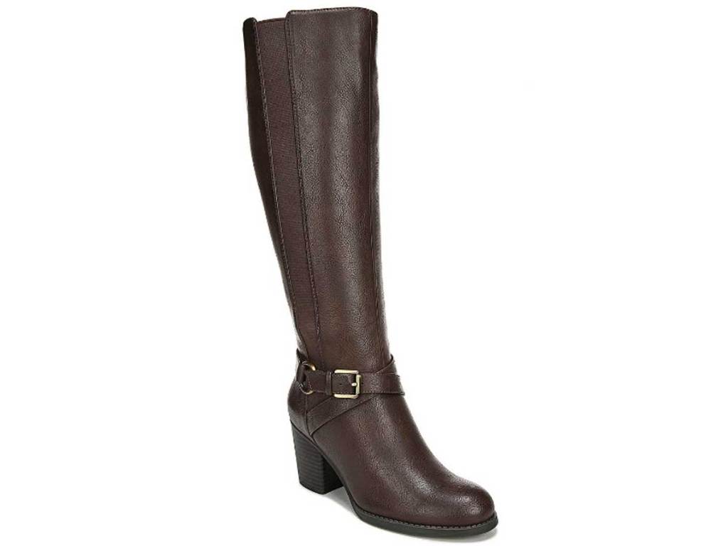 women's brown high boot
