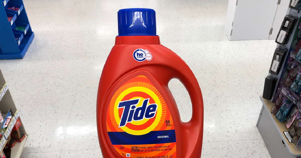 tide laundry detergent on sale
