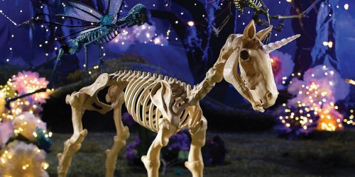 This Unicorn Skeleton is What Your Halloween Decor is Missing & It’s Only $49.98 Shipped (Regularly $73)