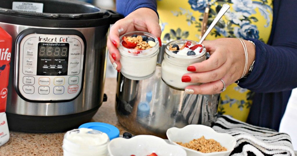 EASY Homemade Yogurt in the Instant Pot (Only 3 Ingredients Needed!)