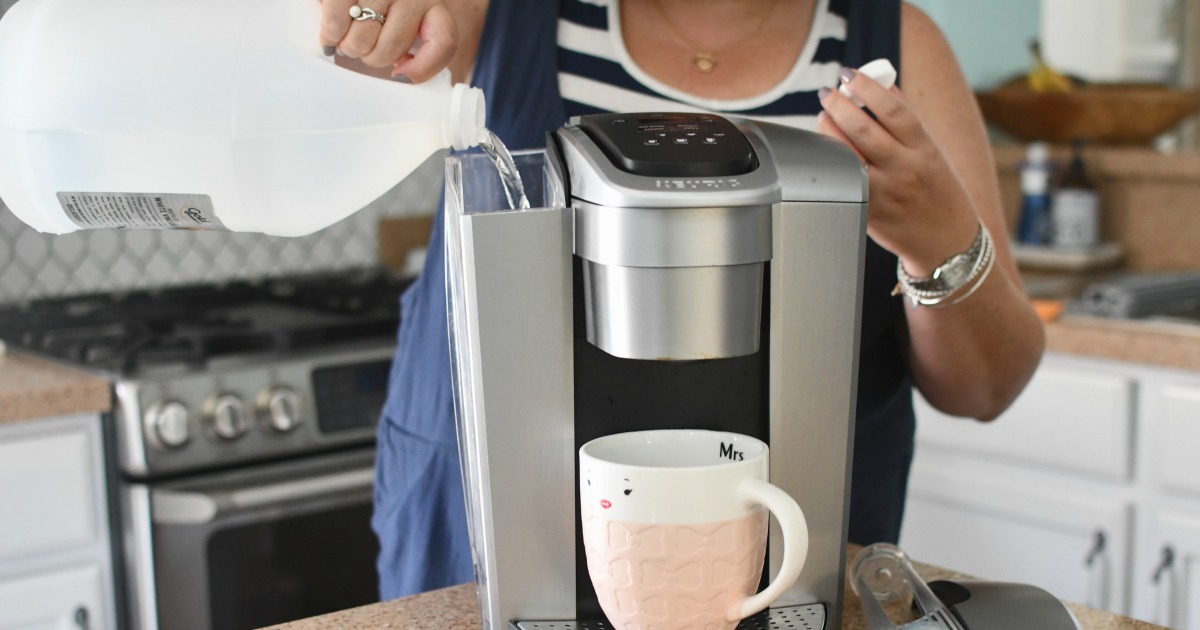 How to Clean a Keurig Coffee Maker Using Vinegar - Hip2Save