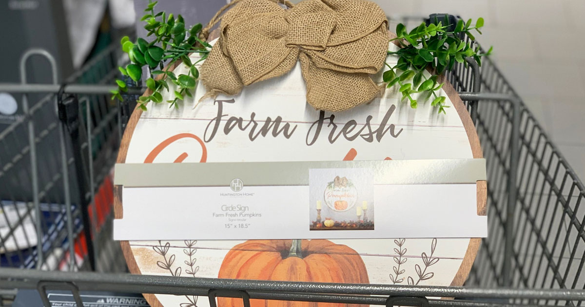 Get Inspired to Decorate with Fall Decor Under 9 at ALDI