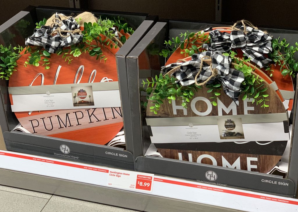 Get Inspired to Decorate with Fall Decor Under 9 at ALDI • Hip2Save