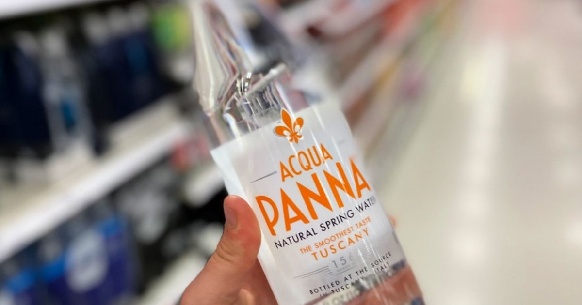 Acqua Panna Natural Spring Water Bottles 24 Count Just 7 56 Shipped On Amazon Regularly Hip2save