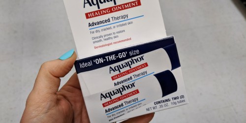 3 Aquaphor Healing Ointment 2-Packs Just $7.92 Shipped on Amazon | Only $1.32 Each (Regularly $7)