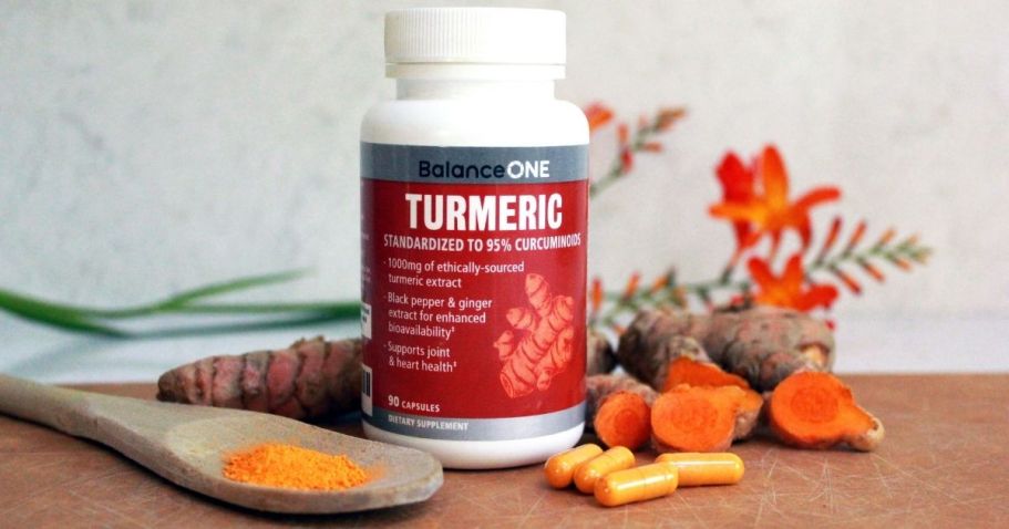 Balance ONE Turmeric Supplement Just $8.78 Shipped on Amazon (Supports Joint Health)