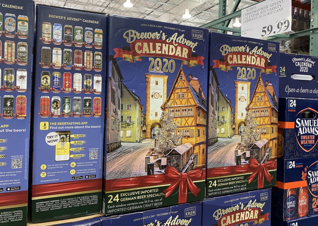 Brewer’s Advent Calendar Available at Costco 24 Cans of Imported