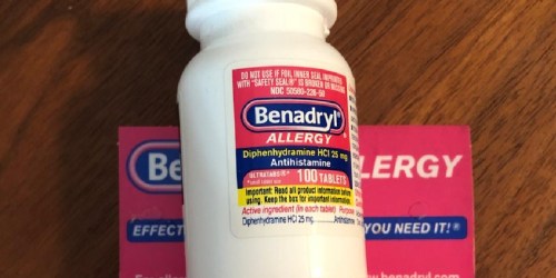 Benadryl Allergy Tablets 100-Count Only $2.79 Shipped on Amazon
