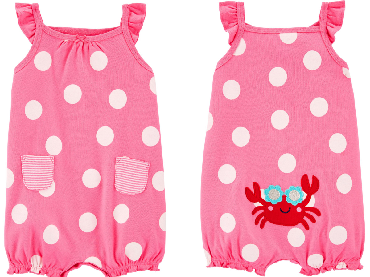 carters baby romper