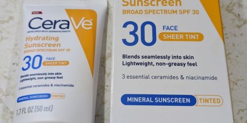 CeraVe Tinted Sunscreen Only $10.45 Shipped on Amazon
