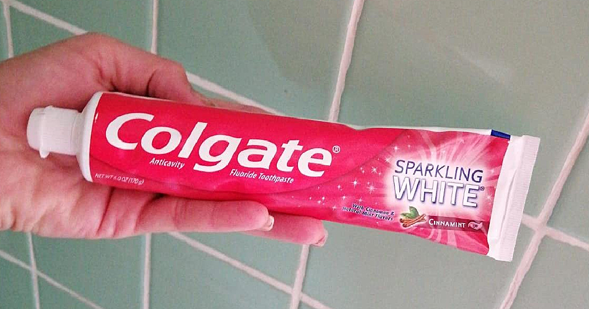 colgate cinnamon toothpaste