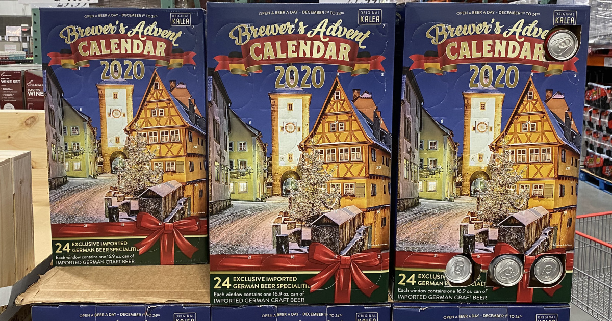 Brewer's Advent Calendar Available at Costco | 24 Cans of Imported German  Craft Beer