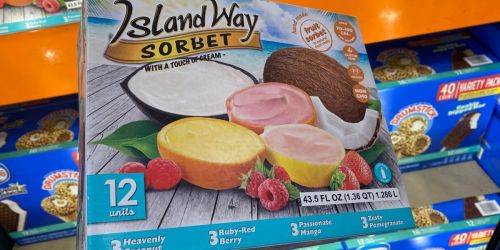 Island Way Hand Made Fruit Sorbets Are Sold at Costco & They Come in Real Fruit Shells