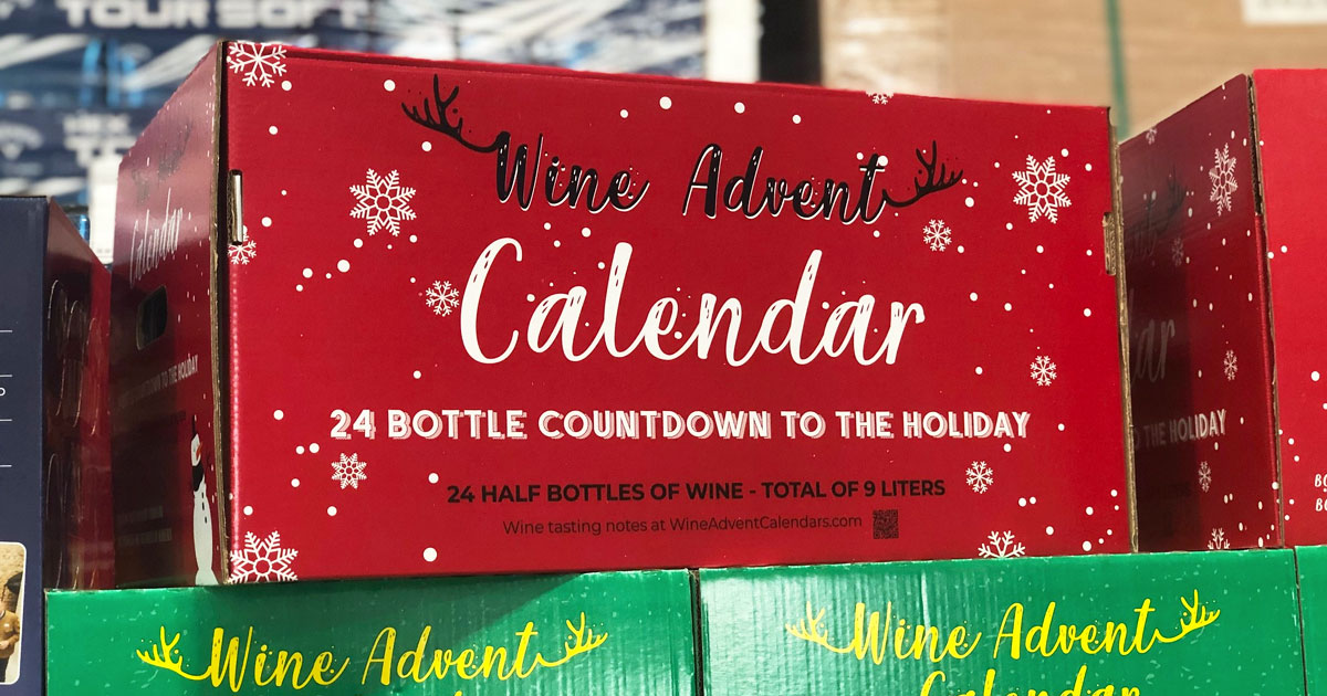 costco sparkling wine advent calendar 2021