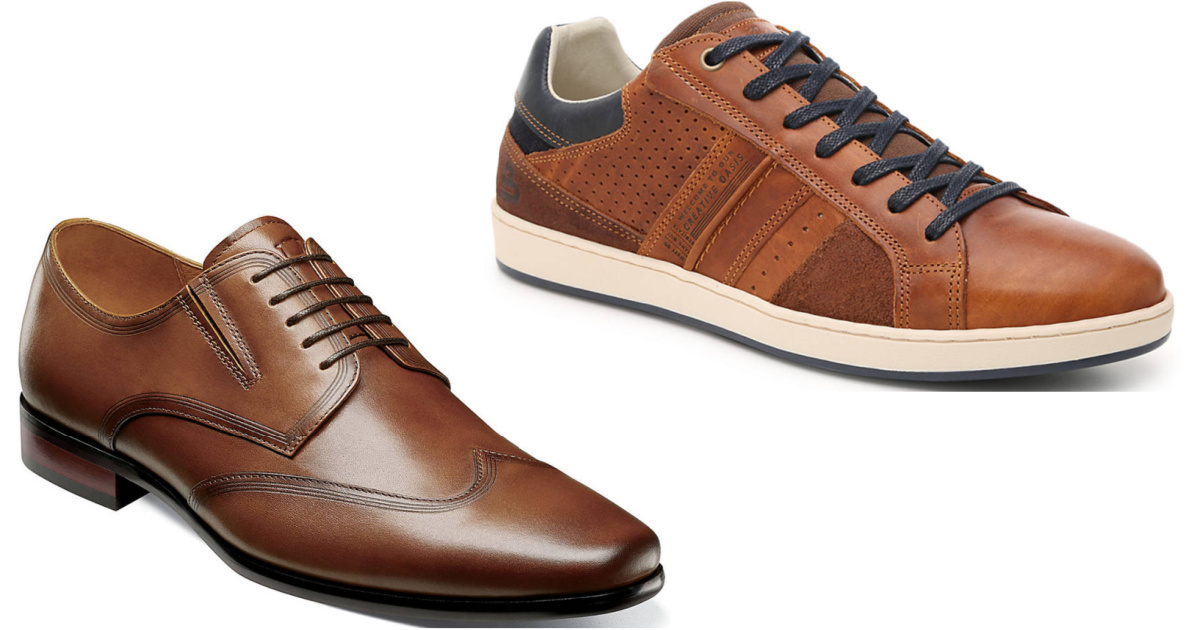 dsw mens leather sneakers
