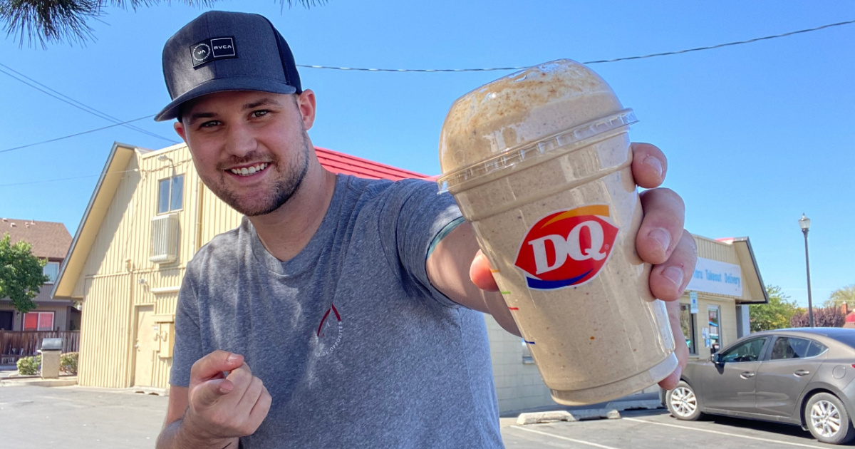 Dairy Queen's New Pumpkin Cookie Butter Shake is Officially Stetson's Favorite