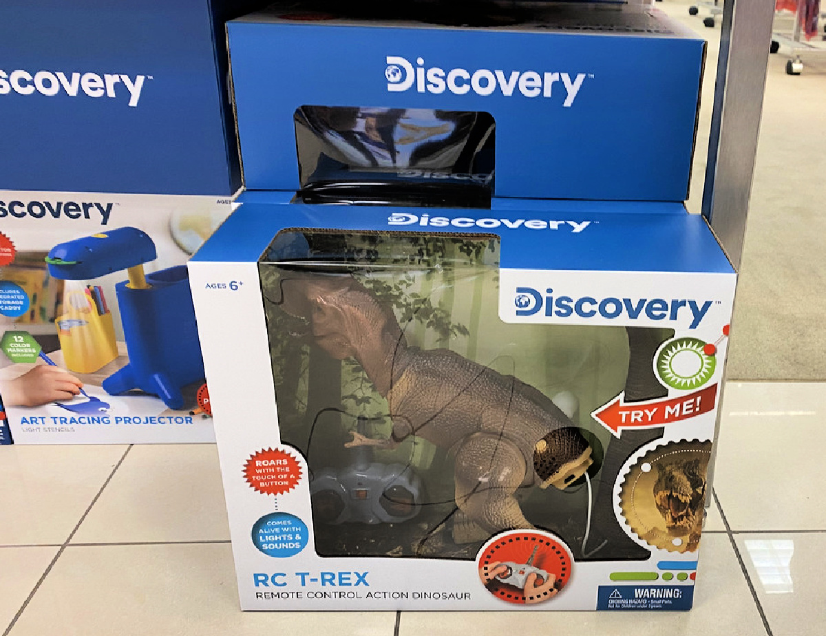 discovery kids remote control dinosaur