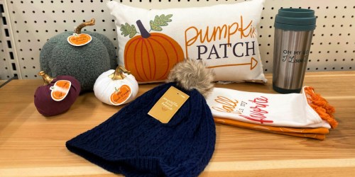 New Fall Decor, Accessories & More as Low as $1 at Target