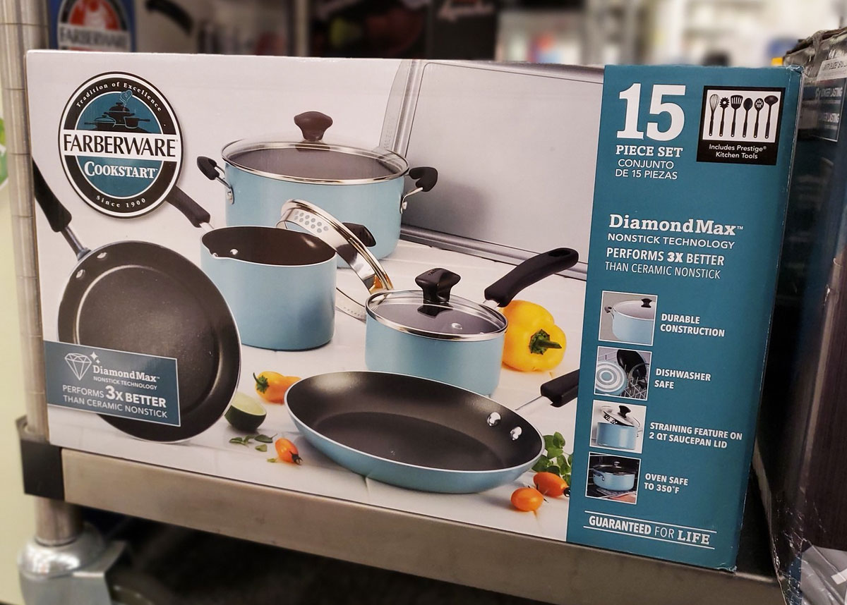 kohls pot and pan set