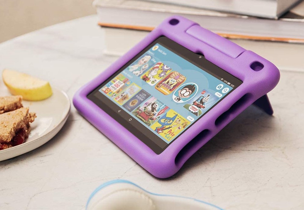 kids tablet with games on it