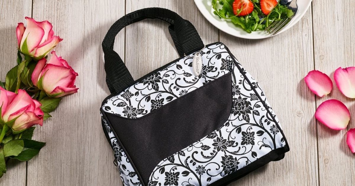 fit & fresh downtown insulated lunch bag