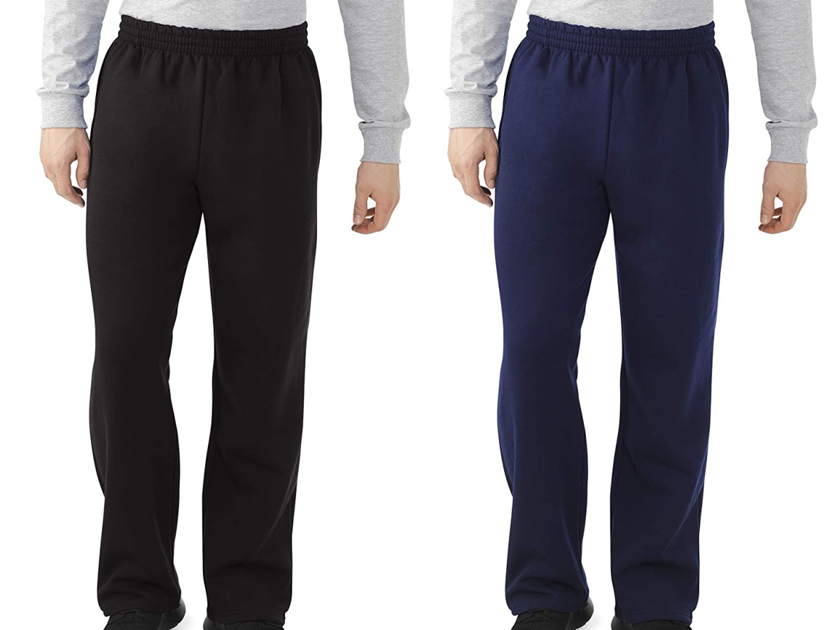 Fleece Sweatpants 2-Pack Only $10.50 