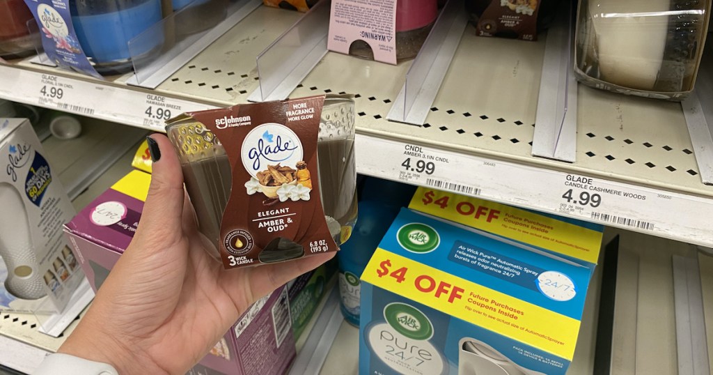 New Glade Printable Coupon Candles Just 84 At Target Hip2save