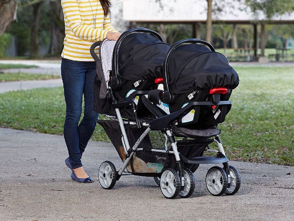 front to back double stroller