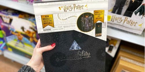 Harry Potter Invisibility Cloak Just $19.35 on Amazon (Regularly $60) | Works w/ App to Really Make You Invisible
