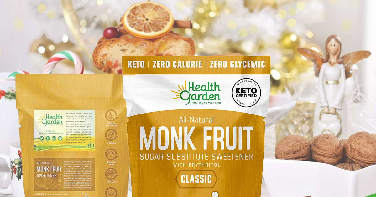 Later, Sugar! Health Garden Monk Fruit Sweetener Just 6